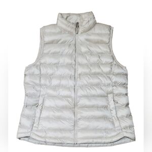 32 Degrees Women's White Puffer Vest
